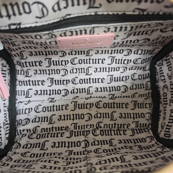 Juicy Couture Lets Get Cozy Pink Satchel - Picture 5 of 8